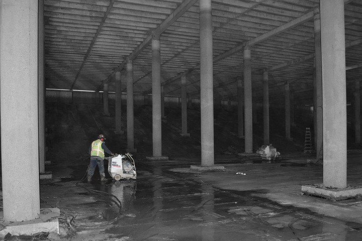 Electric Slab Sawing